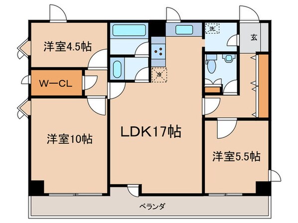 カ－サドルチェの物件間取画像